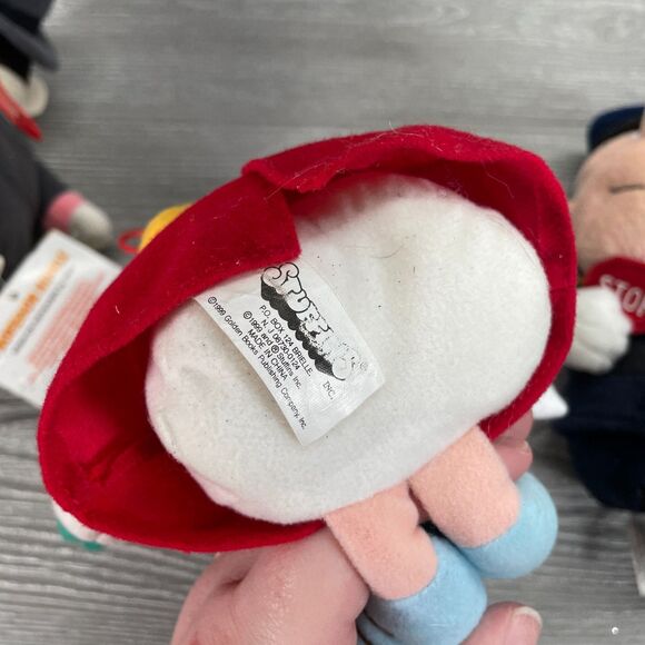 1999 Stuffins Frosty the Snowman Beanies Karen Proffessor Hinkle Traffic Cop CVS - Picture 6 of 12